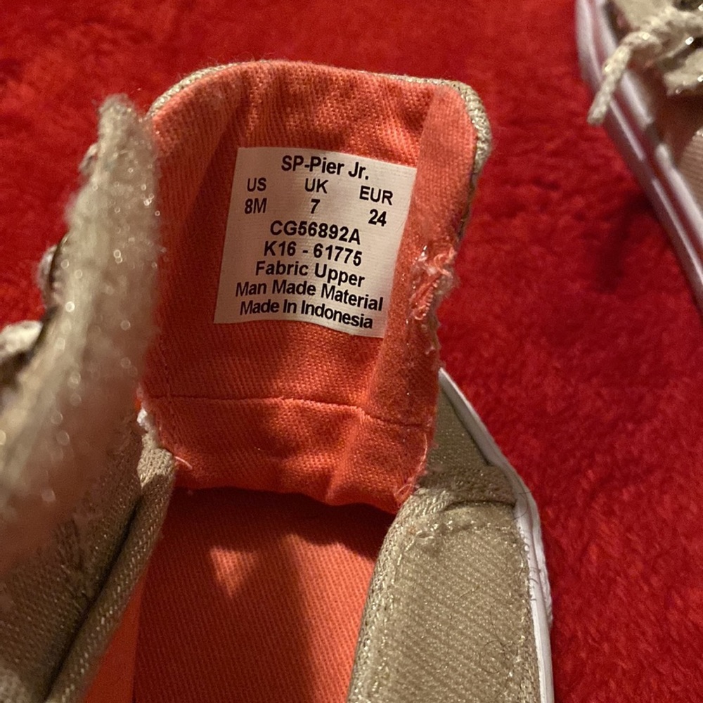 Sperry toddler girl 8m - Picture 5 of 5
